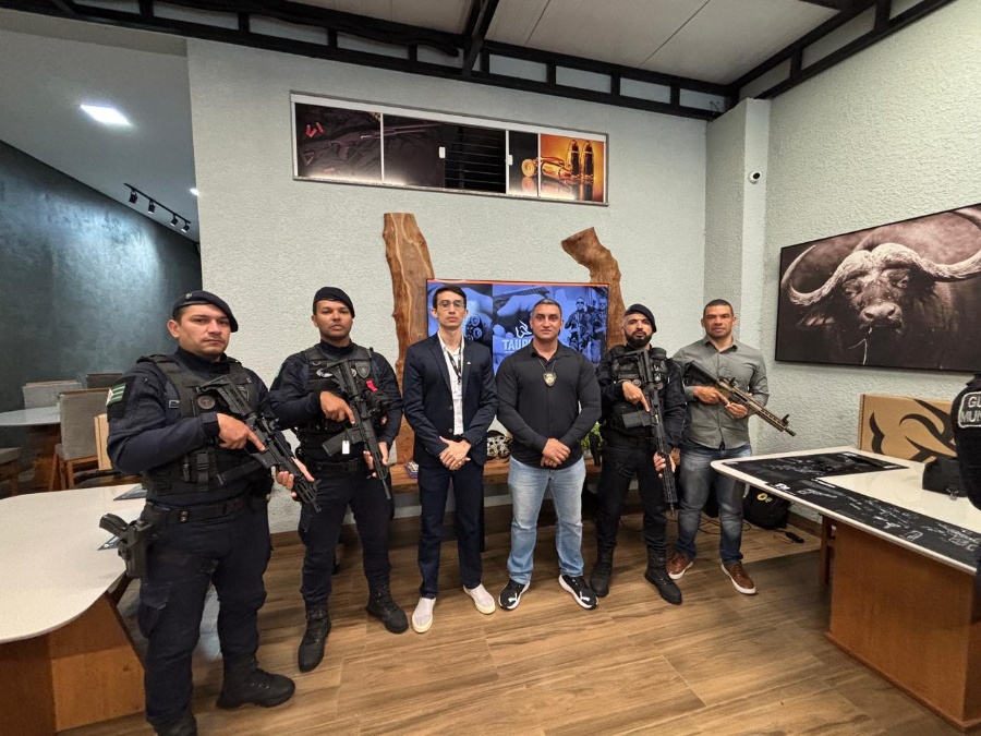 Secretaria de Segurança participa de apresentação de novas tecnologias da Taurus em Cascavel