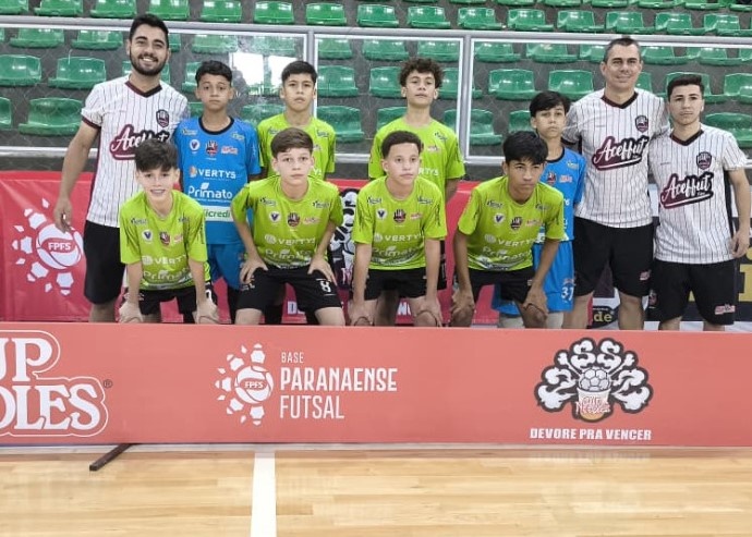 ACEFFUT conquista o Campeonato Paranaense de Futsal Sub-12 em final emocionante disputada em Toledo