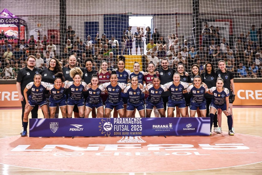 Stein Cascavel Futsal Feminino fatura o título do Paranaense Série Ouro pela quinta vez consecutiva