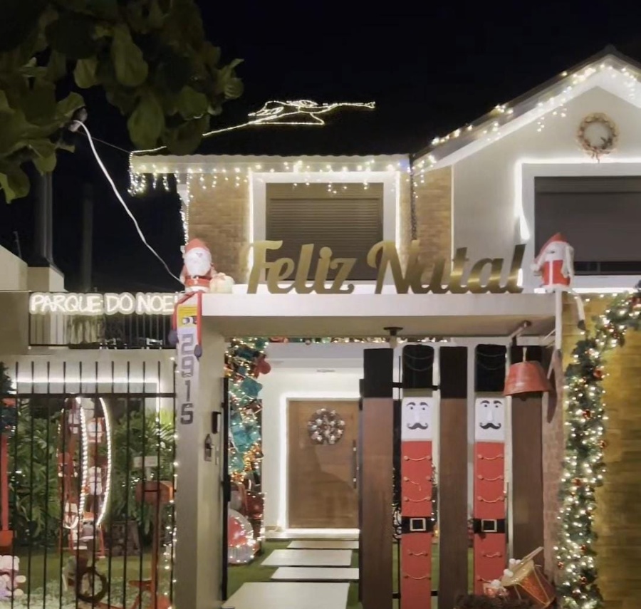Concurso de Decoração Natalina transforma Toledo; descubra as residências que já brilham pela cidade