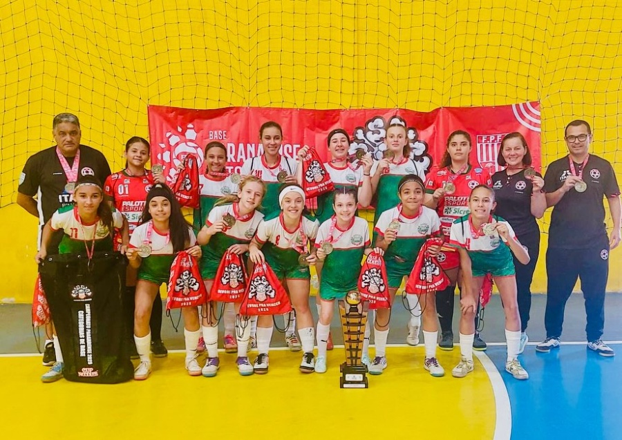 Afeto conquista o bronze no Paranaense Feminino Sub-13 Série Ouro 2025