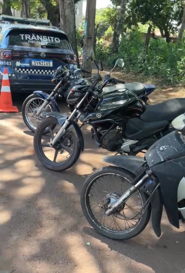 Blitz da Guarda Municipal de Toledo aborda 40 veículos e recolhe quatro durante ação preventiva