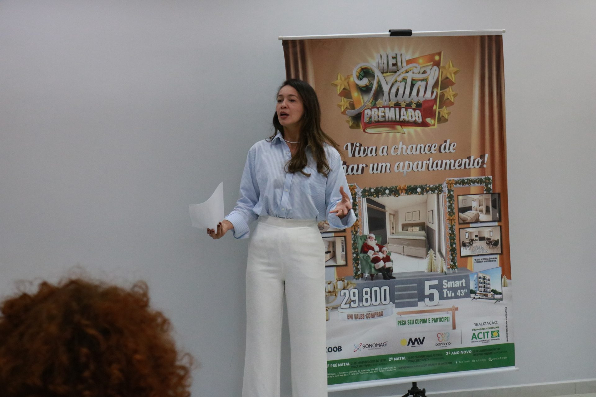 ACIT entrega prêmios do primeiro sorteio da campanha ???Meu Natal Premiado???