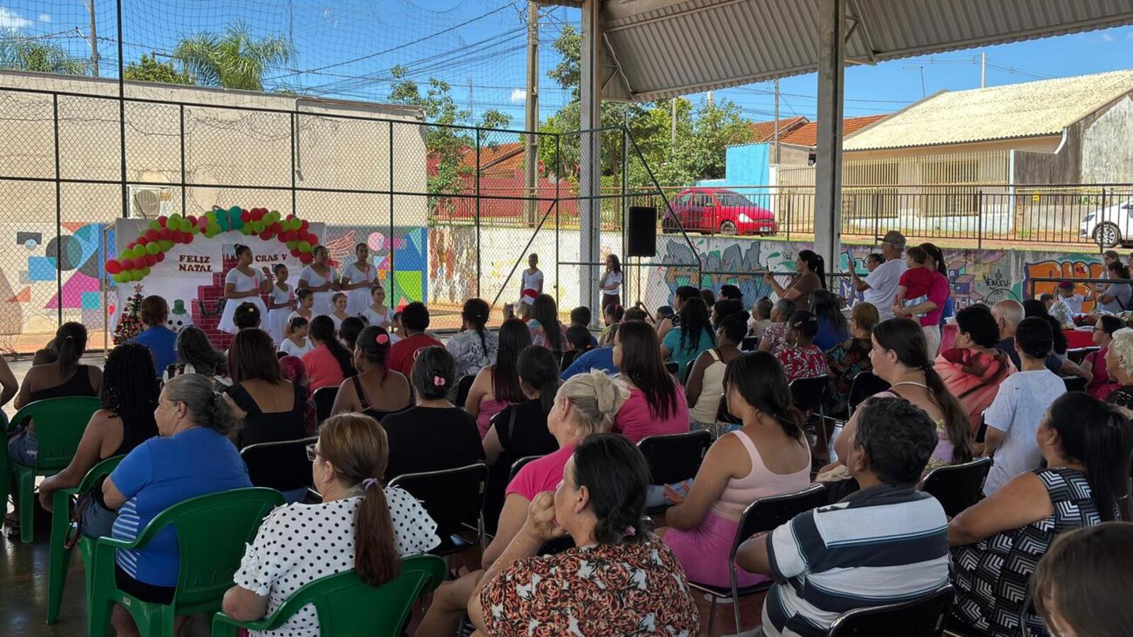 CEU das Artes e Cras V realizam festa de encerramento no Santa Clara