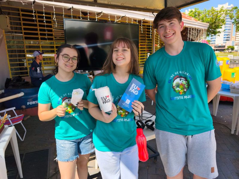 FAG Toledo participa do 1º Encontro de Educação, Ciência e Inovação no Lago Municipal