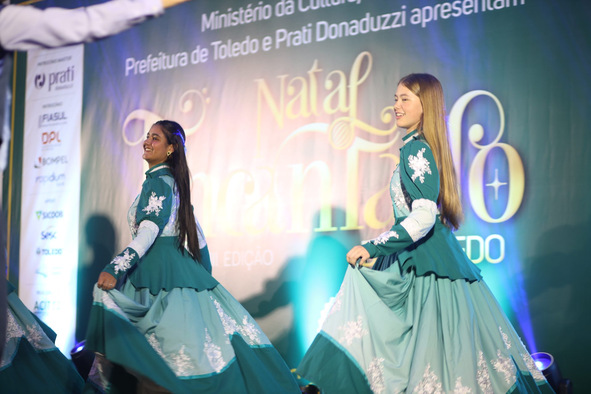 CTG Chama Crioula encanta público no Natal Encantado de Toledo e celebra 30 anos de história