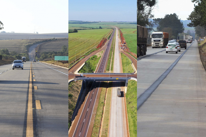 Com anúncio de novas obras, Paraná chega a 755 quilômetros de rodovias de concreto