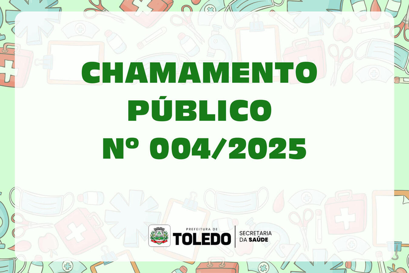 Saúde abre chamamento público para seleção de comunidades terapêuticas