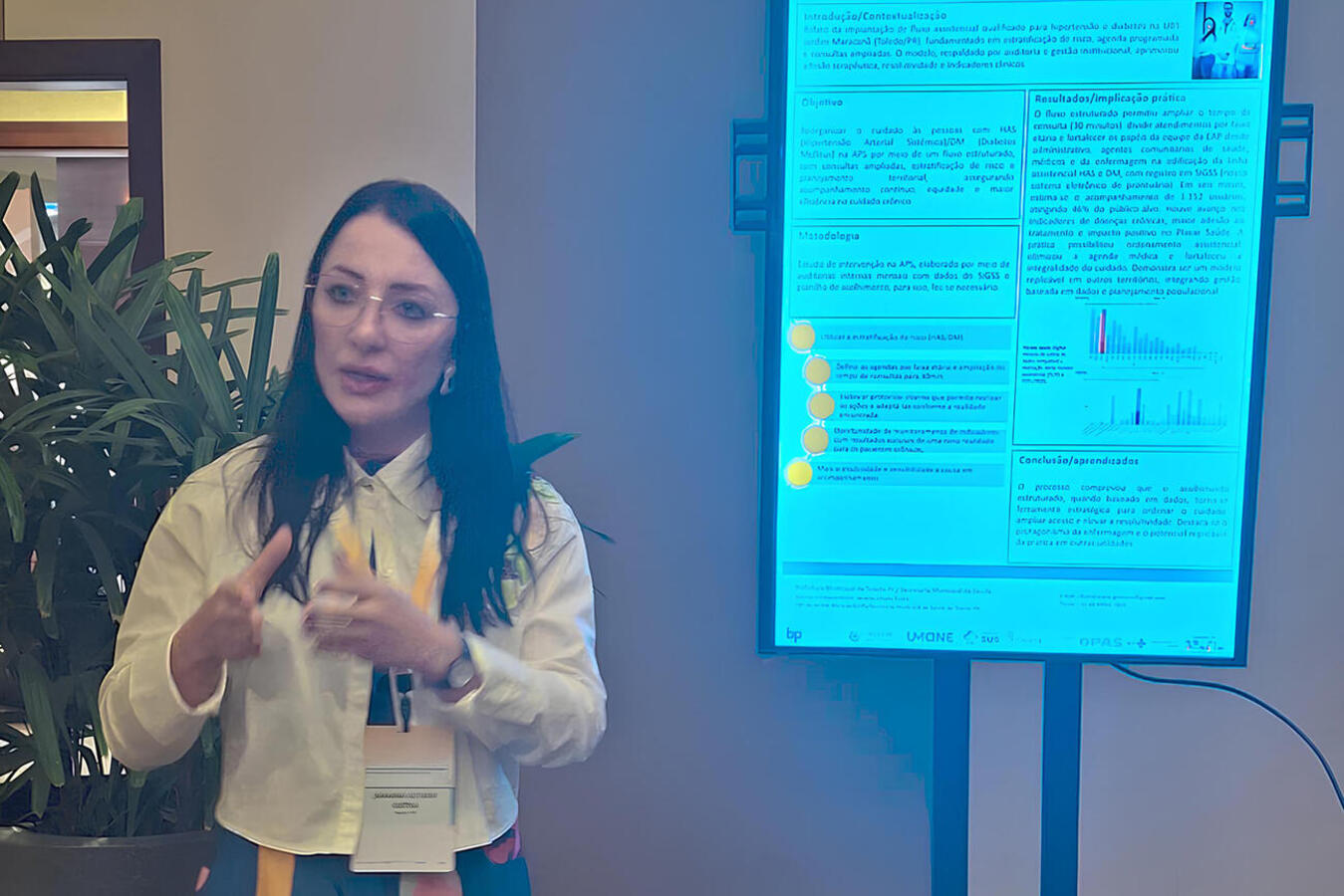 Projeto-piloto na UBS Jardim Maracanã é exposto durante evento em Brasília