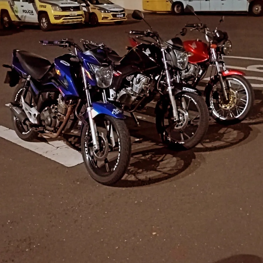 Rocam apreende três motocicletas irregulares durante ações da Operação Natal em Toledo