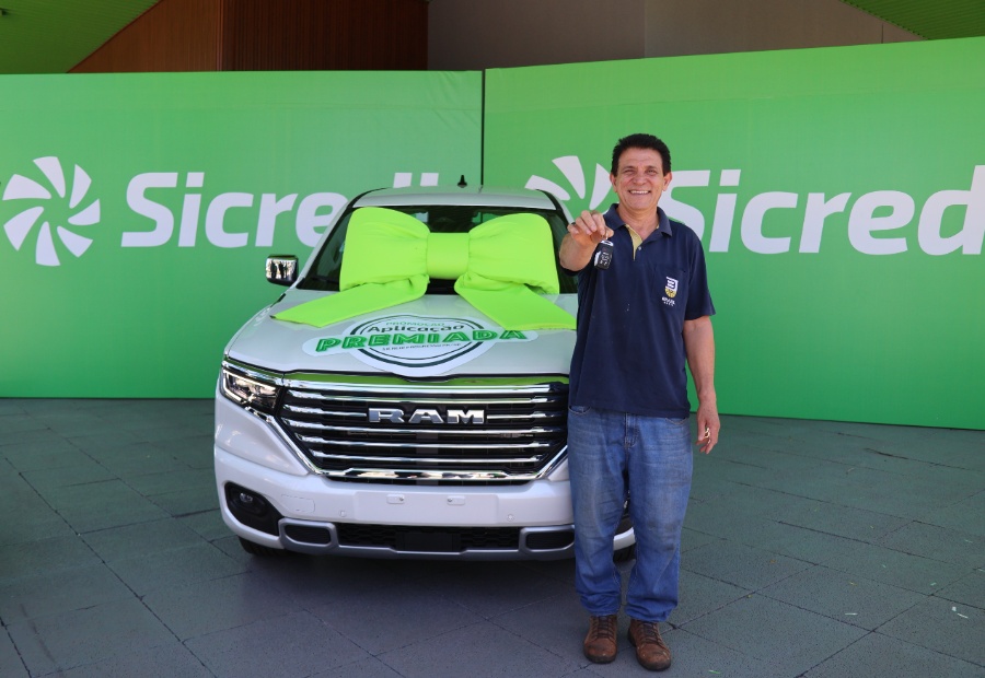 Aplicação Premiada: em grande sorteio final, Ram Rampage vai para associado de Toledo