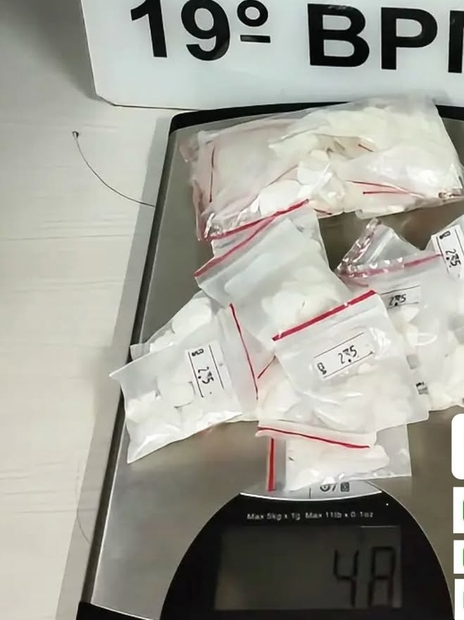 Polícia Militar localiza cocaína e prende homem por tráfico de drogas em Toledo