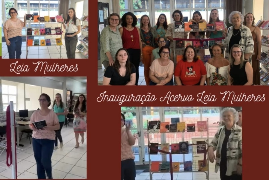 Acervo Leia Mulheres passa a integrar a Biblioteca da Vila Pioneiro, em Toledo