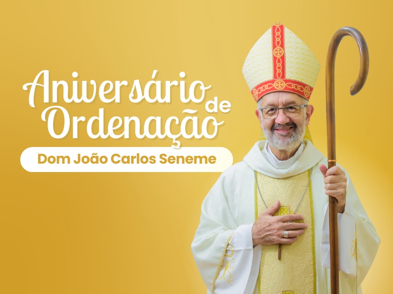 Bispo de Toledo, Dom João Carlos Seneme completa 40 anos de sacerdócio