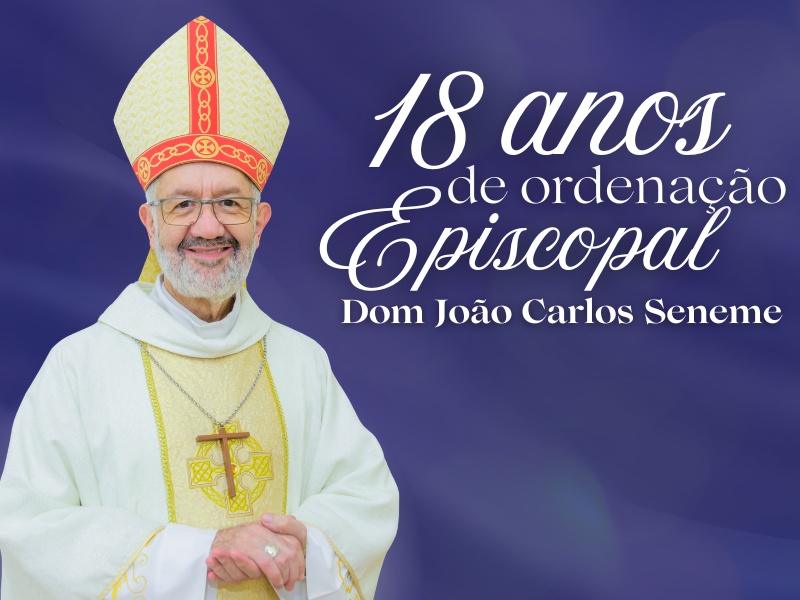 Diocese de Toledo celebra 18 anos de ordenação episcopal de Dom João Carlos Seneme