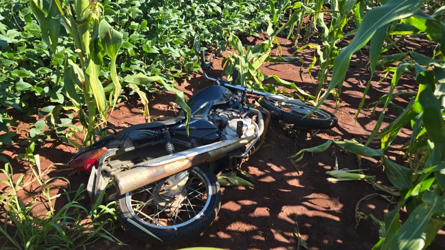 Motocicleta furtada em Toledo é recuperada pela Polícia Militar no interior de Mercedes