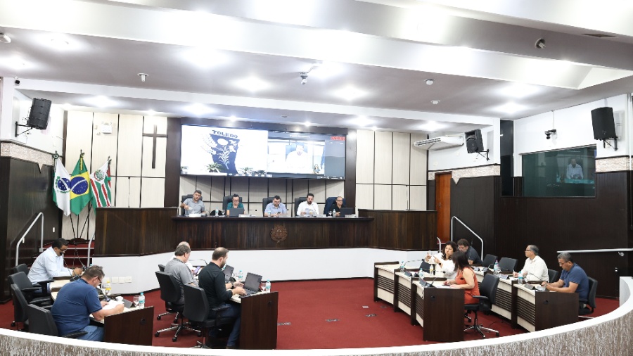 Em Sessão Extraordinária, Câmara de Toledo aprova seis projetos em primeiro turno