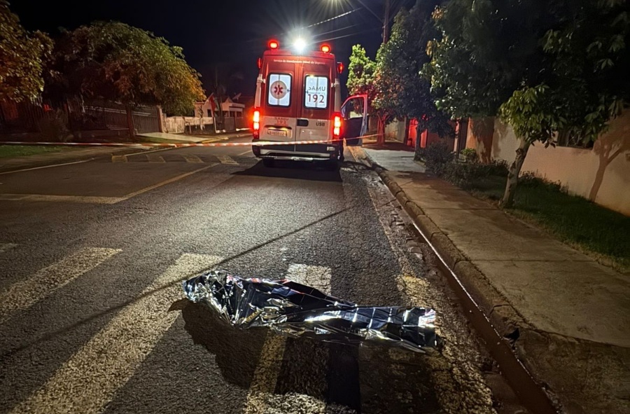 Homem morre após ser esfaqueado no peito durante discussão com a companheira em Ouro Verde do Oeste