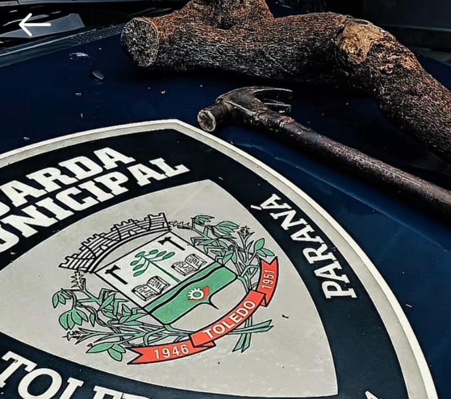 Guarda Municipal prende homem por agressão a duas mulheres em Toledo