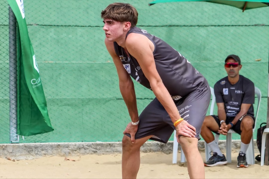 Atleta de Toledo, Davi Pilotti é convocado para a Seleção Brasileira Sub-18 de Vôlei de Praia
