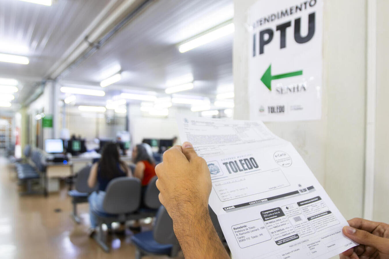 Prefeitura de Toledo anuncia regras do IPTU 2026 com desconto à vista e pagamento via pix