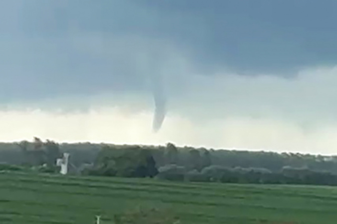 Simepar registra quatro casos de nuvem funil em menos de 10 dias no Paraná