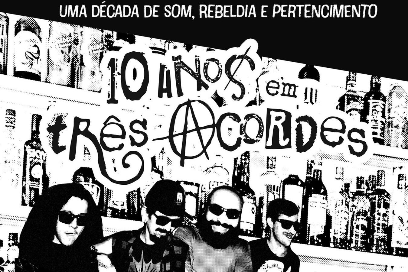 Documentário '10 anos em três acordes' será lançado na Biblioteca Municipal