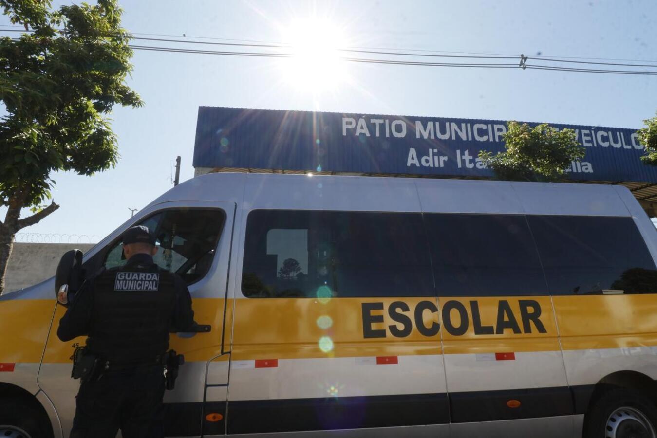 Guarda Municipal dá início a vistorias em veículos de transporte escolar de Toledo