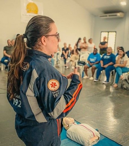 NEP do Consamu capacita educadores de Toledo em primeiros socorros