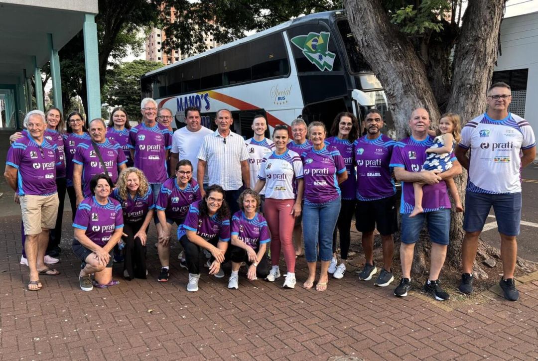 Atletas toledanos embarcam para Sorriso-MT para Campeonato Nacional de Vôlei Adaptado