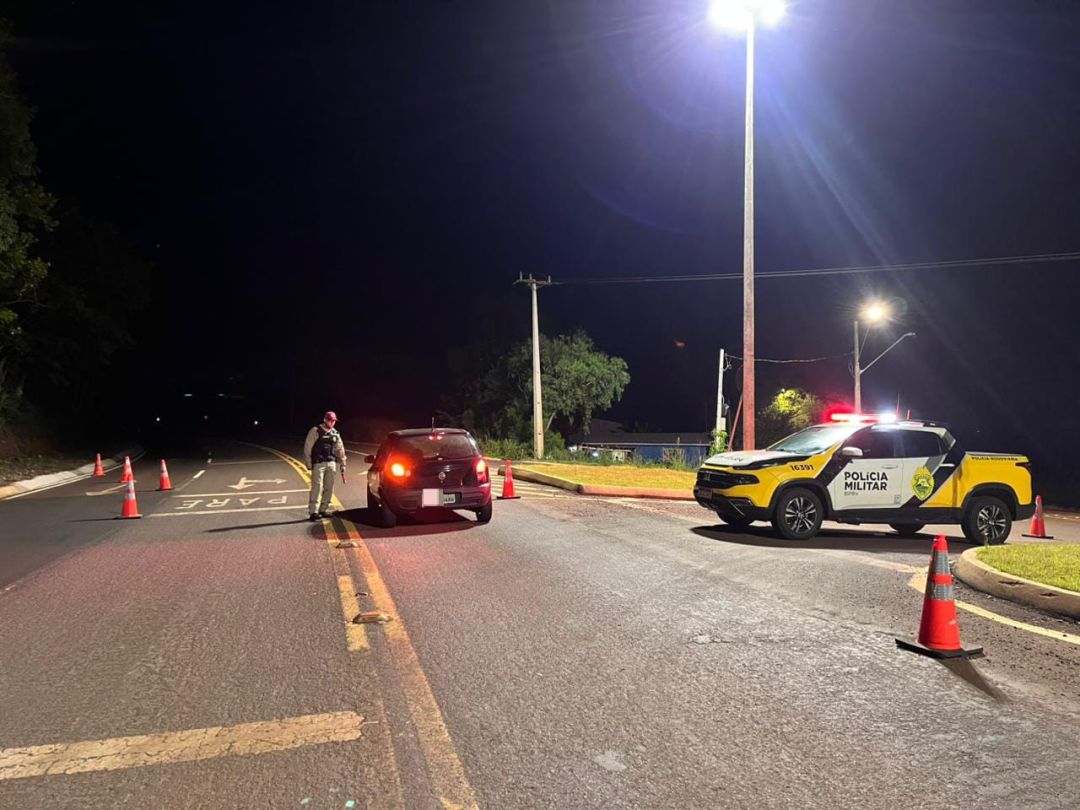 Operação Lei Seca flagra 12 infrações e não registra acidentes na região Oeste do Paraná