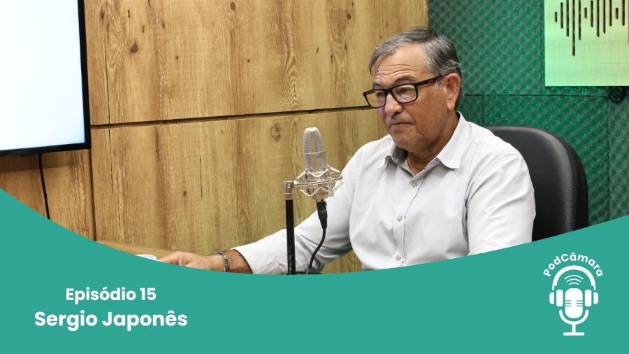 PodCâmara #15: Sergio Japonês destaca as políticas para a juventude e o diálogo com a população