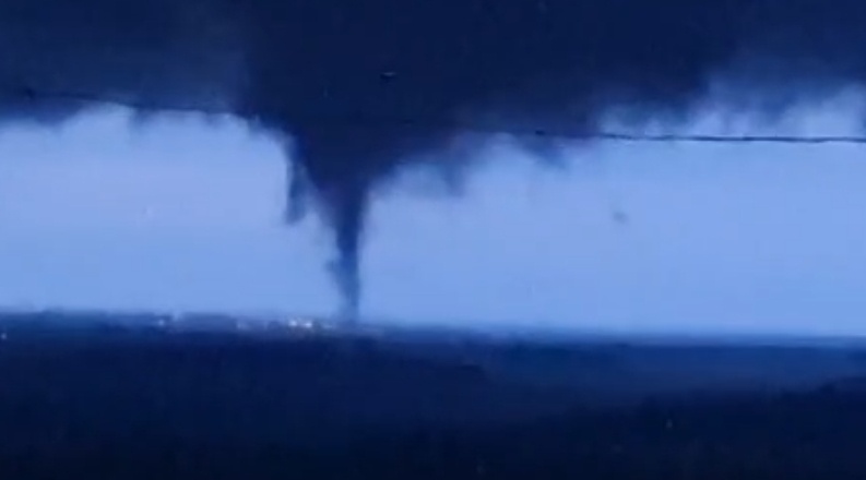 Simepar confirma formação de tornado em Mercedes no Oeste do Paraná