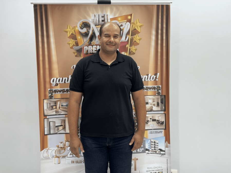 Conheça Josimar José Roberto, ganhador do apartamento sorteado pela ACIT na campanha ''Meu Natal Premiado''