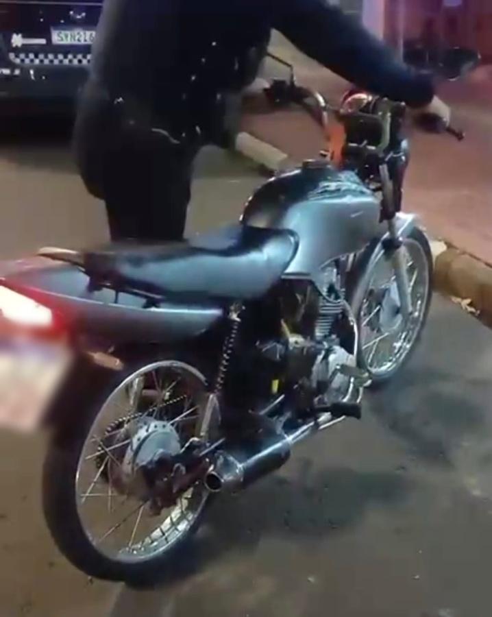 Guarda Municipal apreende motocicleta com escapamento adulterado no Jardim Panorama