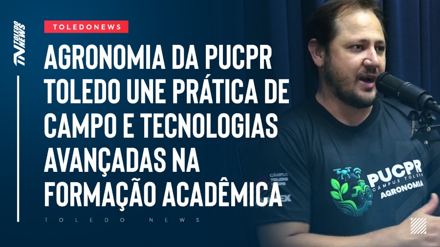 Agronomia da PUCPR Toledo une prática de campo e tecnologias avançadas na formação acadêmica