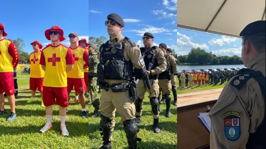 Operação Verão Maior reforça segurança na Costa Oeste com policiamento em terra e nas água