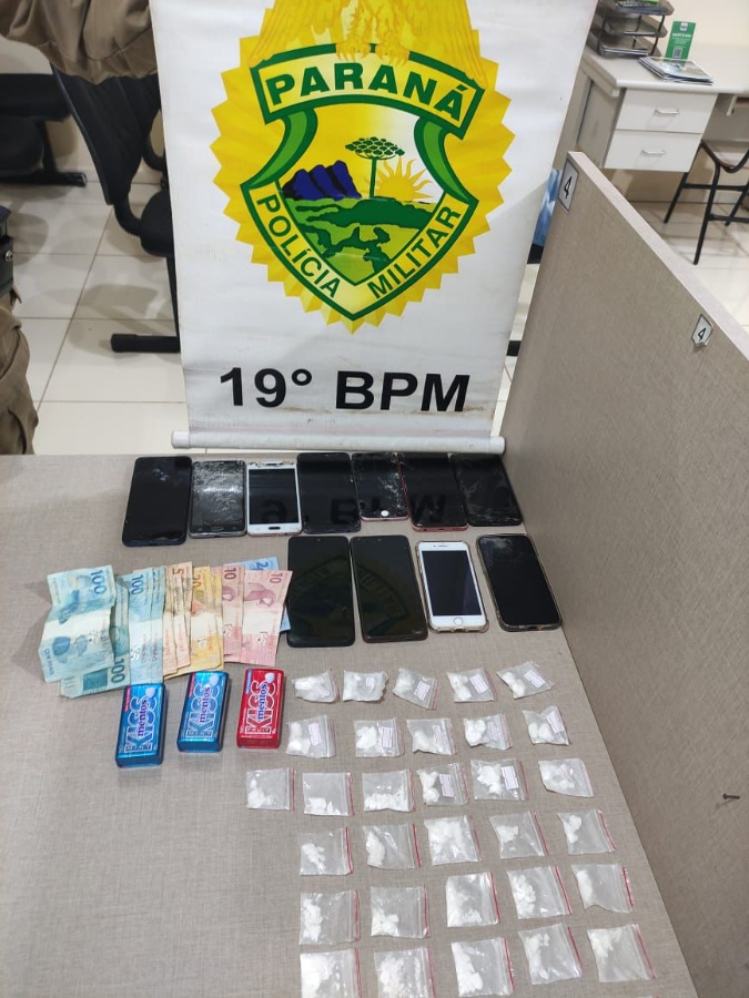 Após denúncias, PM prende homem por tráfico de drogas em Toledo