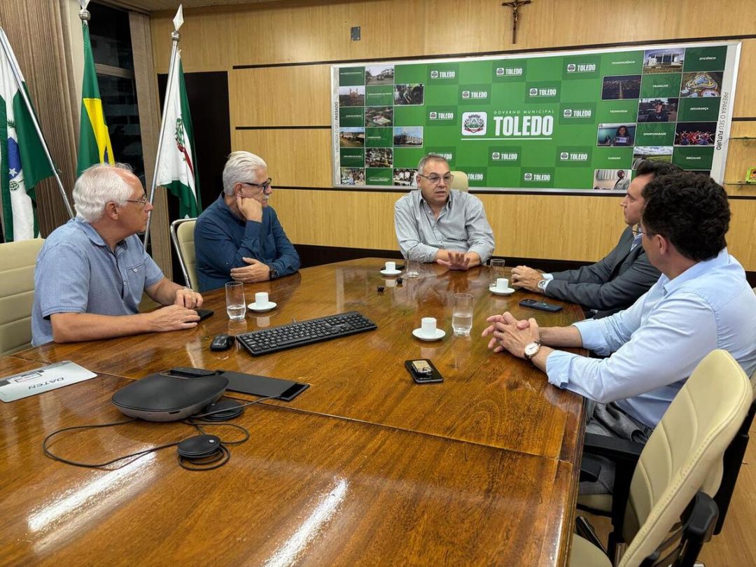 Nova diretoria do Codet visita à Prefeitura e alinha ações com o Executivo