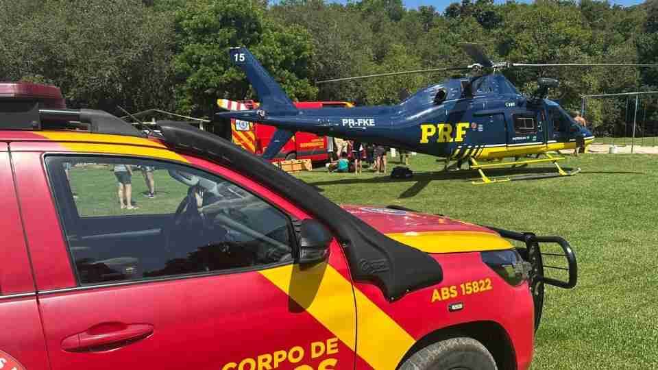 Criança de 3 anos é resgatada após afogamento no Paraná
