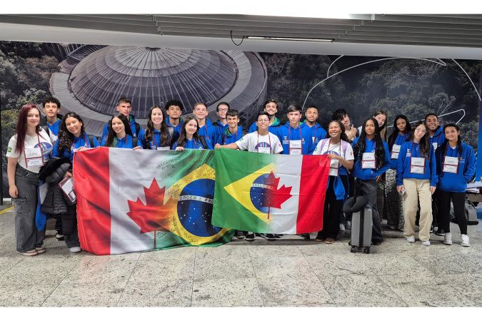 Mais um grupo de estudantes do Ganhando o Mundo embarca para intercâmbio no Canadá
