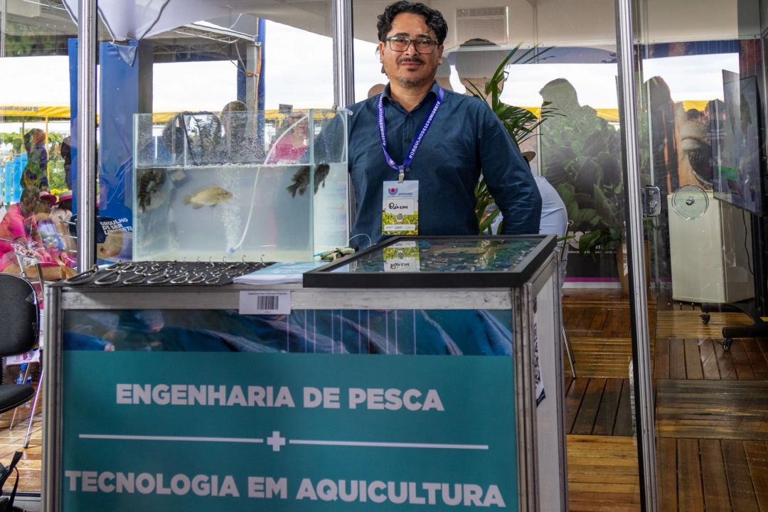 Engenharia de Pesca da Unioeste Toledo fortalece parcerias no Show Rural