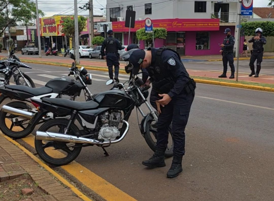 Guarda Municipal intensifica operações contra escapamentos barulhentos em Toledo