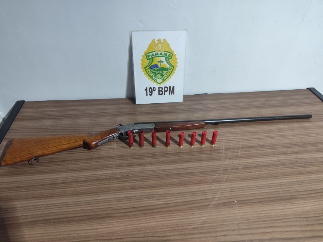 Homem é preso por porte ilegal de arma de fogo em Novo Sarandi