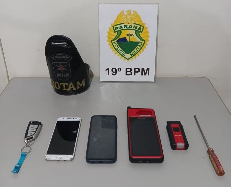 Trio suspeito de integrar grupo especializado em furto de caminhonetes é preso em Toledo