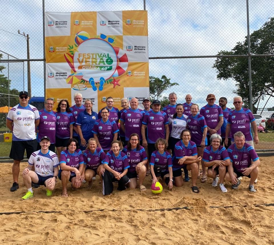 Toledo conquista títulos no Vôlei de Praia Adaptado 60+ durante o Festival de Verão Guaíra 40°