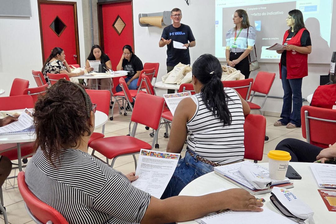 Secretaria de Desenvolvimento Humano inicia atividades de três turmas de curso de português para imigrantes
