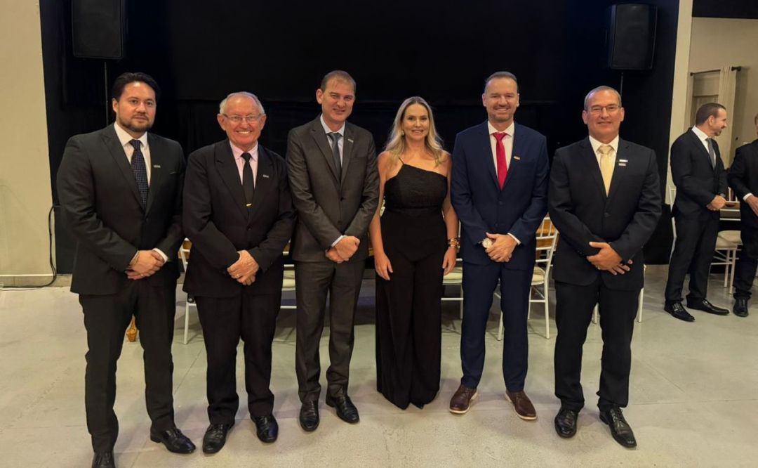 Presidente da ACIT e vice de Finanças participam de posse oficial da Associação Comercial, Industrial e Agropecuária de Palotina (ACIPA)