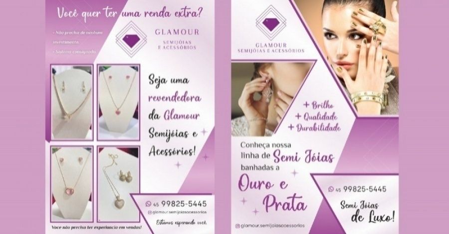 Glamour Semijóias e Acessórios: uma oportunidade de renda extra para moradores de Toledo e região