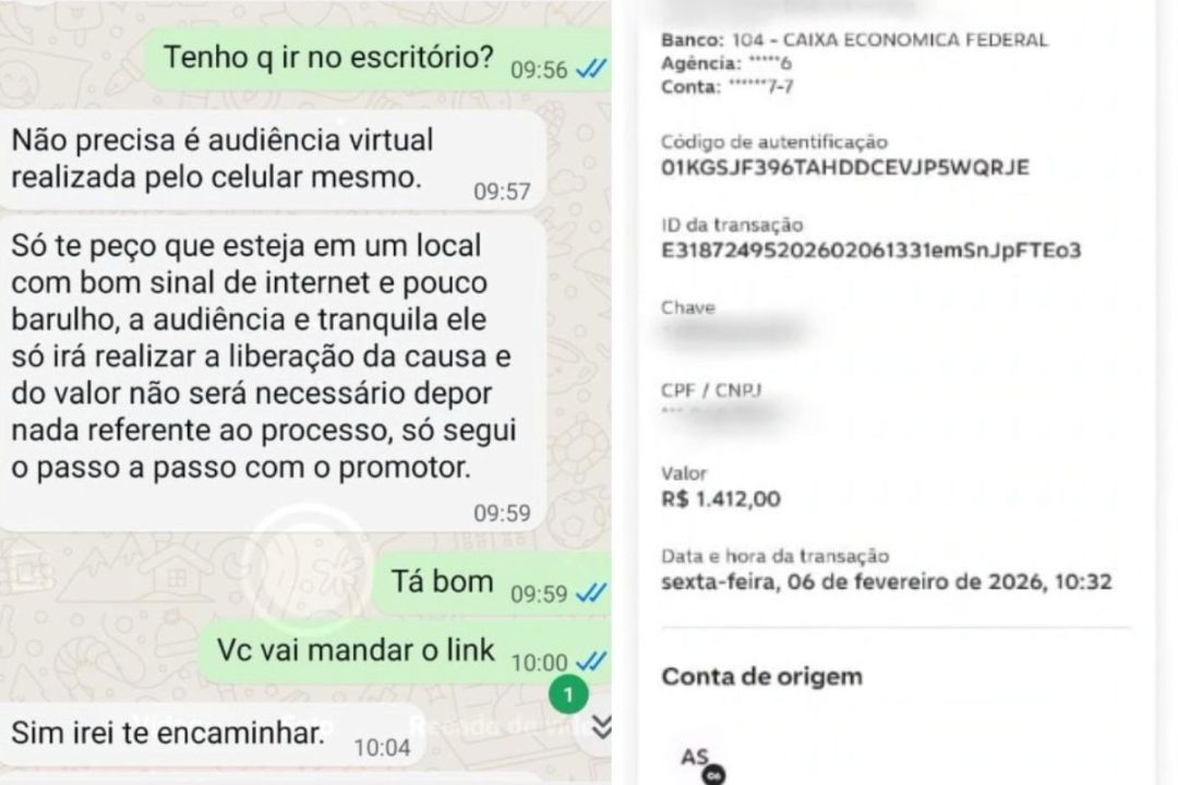 Criminosos fingem ser advogado, juiz e promotor e simulam audiência virtual para dar golpe em comerciante do Paraná